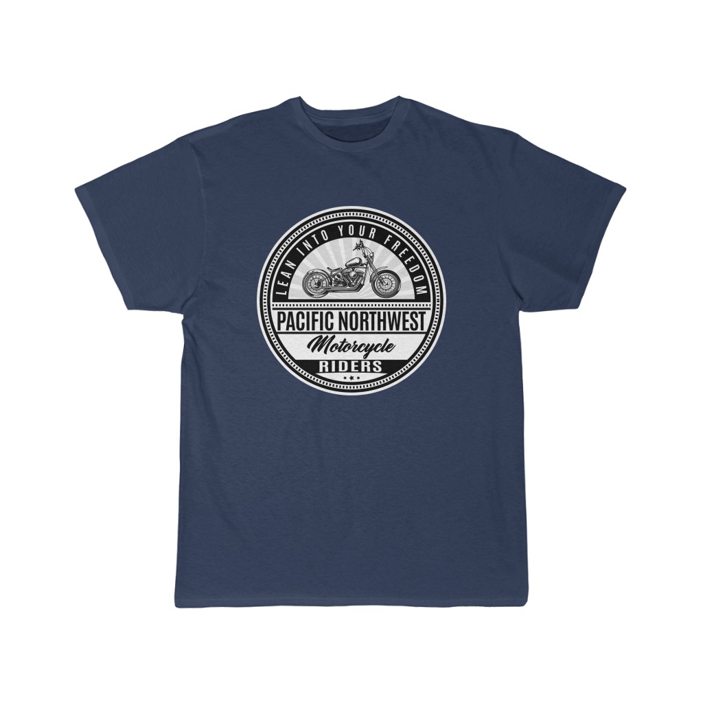 Pacific Northwest Motorcycle Riders Men's Short Sleeve Tee Shirt T-Shirt - Image 6