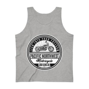 Pacific Northwest Motorcycle Riders Men's Ultra Cotton Tank Top