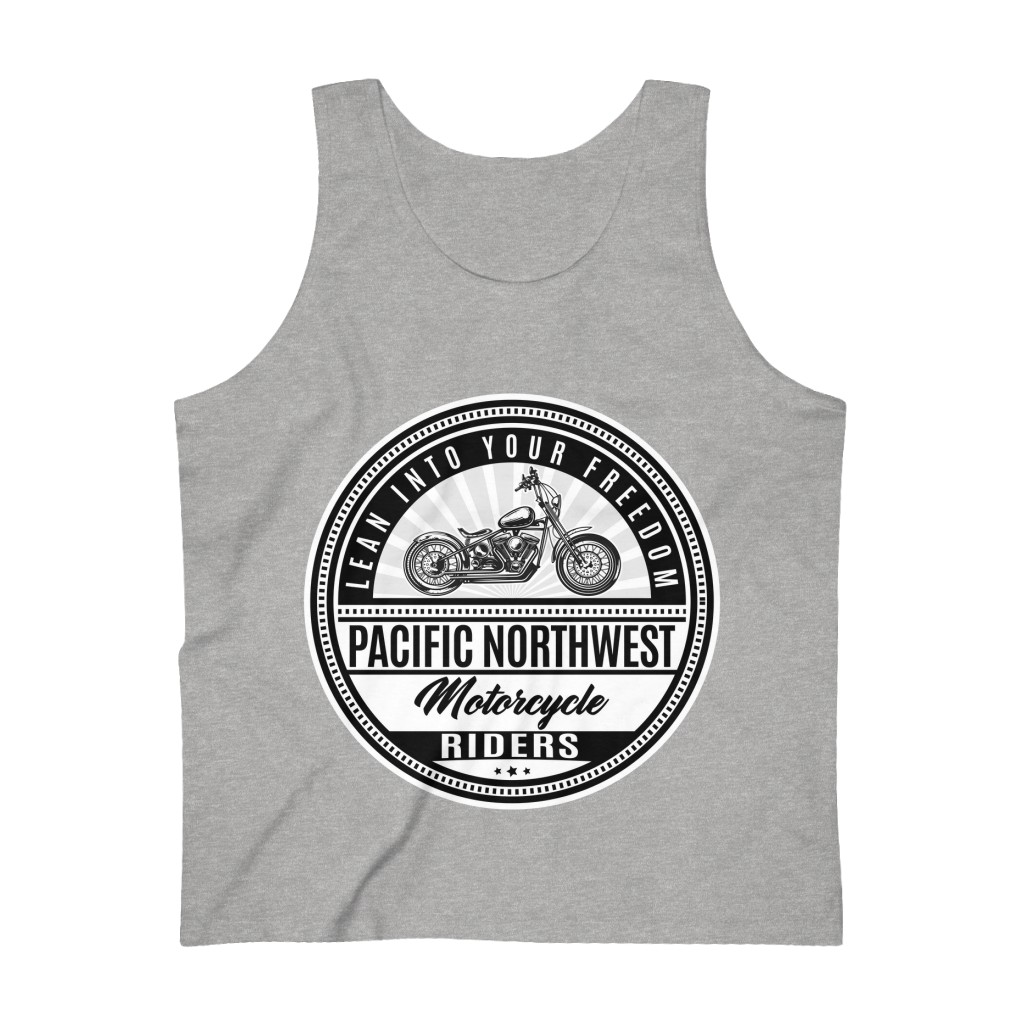 Pacific Northwest Motorcycle Riders Men's Ultra Cotton Tank Top