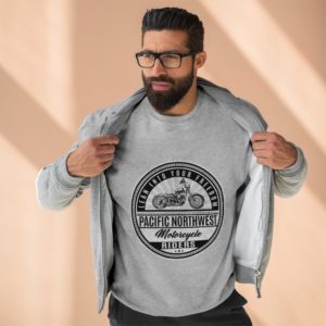 Pacific Northwest Motorcycle Riders Men's Premium Crewneck Sweatshirt